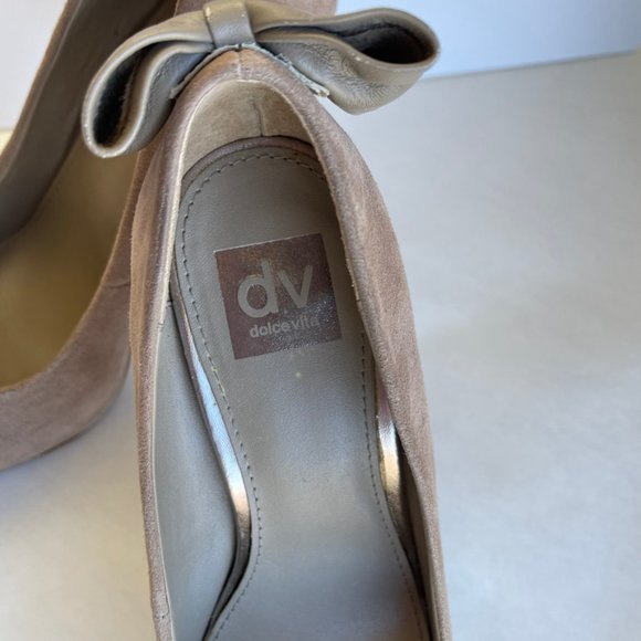 Dolce Vita Briar Bow Hidden Platform Pumps - Picture 9 of 12